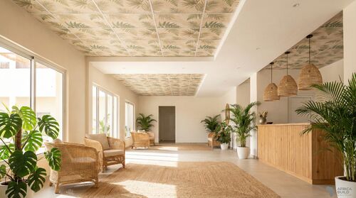 ultime notizie aziendali su 2025-Ristrutturazione Hotel in Senegal: Cartongesso Impermeabile + Soffitto in PVC con Motivo