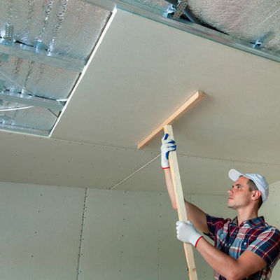 Buon prezzo bordo di gesso di 4x8 12mm, plasterboard affusolato muro a secco del bordo per il soffitto in linea