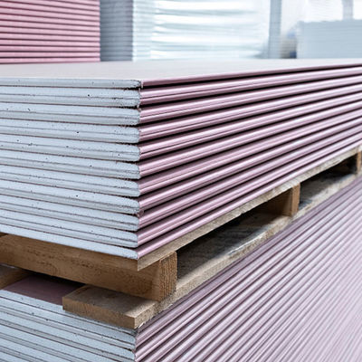 bordo di gesso decorativo della fibra di 12.5mm impermeabile con il bordo affusolato bordo quadrato