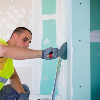 Buon prezzo pannello di carta e gesso resistente verde dell'acqua di appoggio di 9mm per la divisione del muro a secco in linea