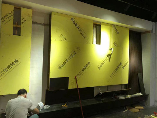 Buon prezzo La vetroresina affusolata del bordo ha affrontato il bordo di gesso, gesso OEM del pannello di carta e gesso da 12,5 millimetri in linea