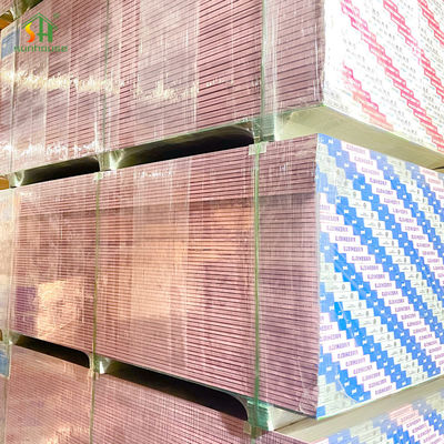 Buon prezzo In vendita all'ingrosso 12 mm di cartone di gesso per parete secca 9,5 mm/10,5 mm/12 mm di cartone di gesso non combustibile resistente al fuoco in linea