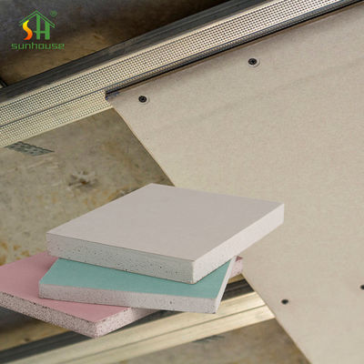 Buon prezzo Knauf Modern Decoration Gypsum Board con 1220mm*2440mm Dimensione e spessore di 9mm/9.5mm/12mm/12.5/15mm per pareti divisorie interne in linea