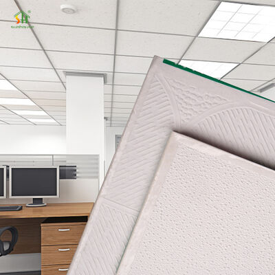 Buon prezzo Moderno pannello di soffitto falso in PVC da 8,5 mm 595X595Mm PVC Plasterboard Gesso per decorazioni interni in linea