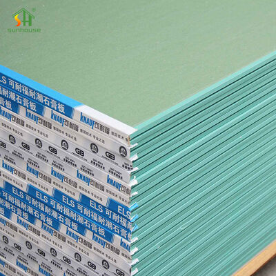 Buon prezzo Disegno moderno 5/8 pollici 1/2 pollici pannello di gesso non combustibile materiale di gesso resistente all'acqua resistente all'acqua cartoni di gesso in linea