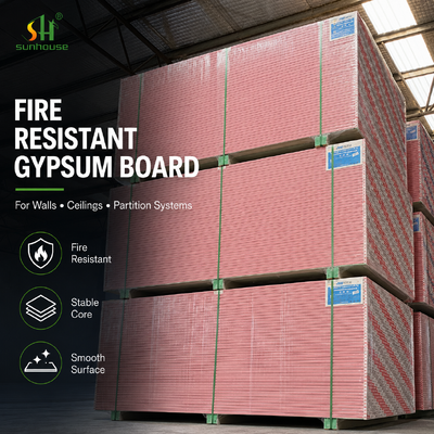 Buon prezzo Test e verifica della conformità del cartongesso resistente al fuoco per edifici e progetti industriali in linea